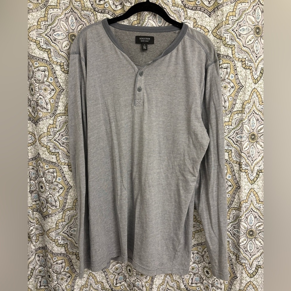Nordstrom Mens Long Sleeve Shirt (L) (Brand New)